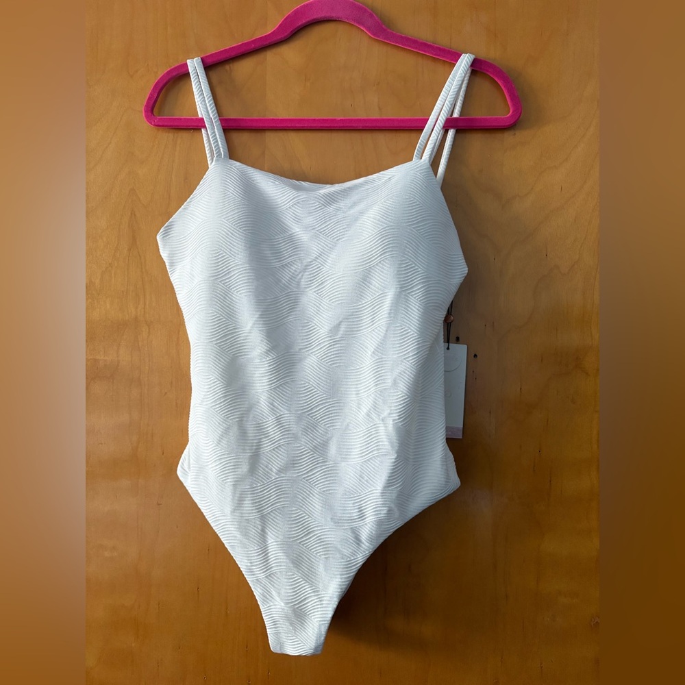 Calia White One Piece Swimsuit